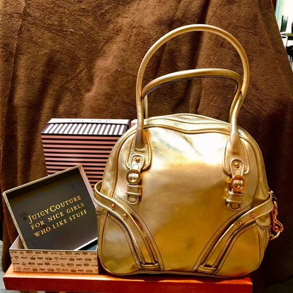 Juicy Couture Handbags - Juicy Couture vintage runwy style leather bag